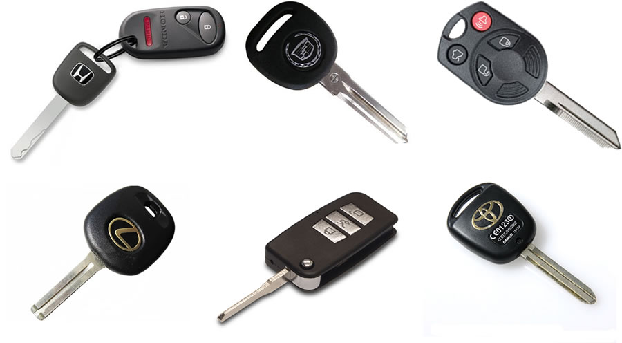 Chip keys, RKE keys, laser cut keys, sidewinder keys